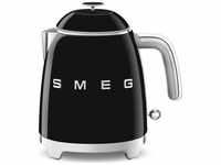 SMEG Mini-Wasserkocher 0,8l 50s Retro Style Schwarz KLF05BLEU schwarz