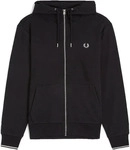 Fred Perry J7536, FRED PERRY Sweatjacke schwarz | S Herren