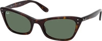 Ray-Ban Lady Burbank RB 2299 902/31, Cat Eye Sonnenbrille, Damen, in Sehst&auml;rke