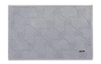 JOOP! Badteppich 60 x 90 cm NEW CORNFLOWER, silber, Baumwolle
