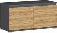 MID.YOU Schuhbank Lissabon, Eiche Artisan, Holznachbildung