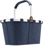 Reisenthel Carrybag Herringbone Dark Blue, blau, Polyester