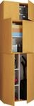 VCM Putzschrank LONA, buche, Holznachbildung