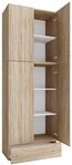 VCM Schuhschrank LONA XXL, Eiche s&auml;gerau/sonoma, Holznachbildung