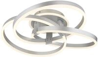Globo Lighting Deckenleuchte HERWIG, alu, Aluminium