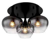 Globo Lighting Deckenleuchte MAXY, schwarz, Metall