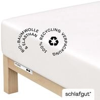 schlafgut Spannbettlaken S 101 Pure, Baumwolle