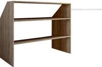 VCM Dachschr&auml;gen-Regal DACHO, Eiche s&auml;gerau/sonoma, Holznachbildung