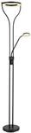 Globo Lighting Deckenfluter EBRO, schwarz, Metall