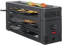 Spring Pizza-Raclette 6, schwarz, Aluminium
