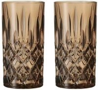 Nachtmann Longdrinkgl&auml;ser 2er Set Tobacco NOBLESSE, tabak,...