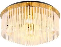 Globo Lighting Deckenleuchte GORLEY, gold, Metall