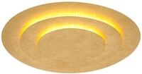 Globo Lighting Deckenleuchte HEDA, gold, Metall