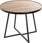 Zurbr&uuml;ggen Beistelltisch, braun, MDF