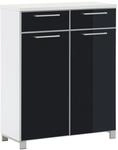 VOSS Schuhschrank SANTINA, anthrazit, Holznachbildung