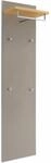 VOSS Garderobenpaneel SANTINA, taupe, Glas