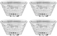 Nachtmann Schalen 4er Set ETHNO, klar, Kristallglas