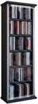 VCM CD/DVD-Turm CLASSIC, schwarz, Holznachbildung