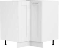 VCM Eckunterschrank COLURA, Holznachbildung