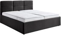 Z2 Polsterbett PB100 DURANGO, anthrazit, Webstoff