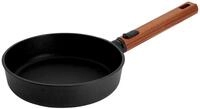 Woll Guss-Flachpfanne ECO LOGIC QXR, schwarz, Aluminium