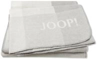 JOOP! Wohndecke 150x200cm Mesh, grau, Materialmix