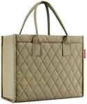 Reisenthel Daily Shopper Rhombus olive, olive, Polyester