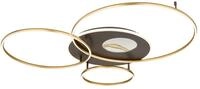Globo Lighting Deckenleuchte INVERTINA, gold, Aluminium
