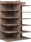 VCM Schuhregal ENOSA, Eiche s&auml;gerau/sonoma, Holznachbildung