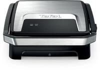 Tefal Kontaktgrill INICIO, schwarz/ silber, Edelstahl
