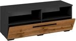 VCM TV-Lowboard ARILA, anthrazit, Holznachbildung