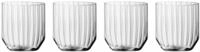 Spiegelau Becher-Set 4-tlg. LINEAR, klar, Kristallglas