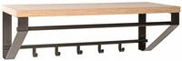 XORA Wandgarderobe PARMA, eiche, Holznachbildung