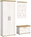 MID.YOU Garderobenkombination VERONA, L&auml;rche, Holznachbildung