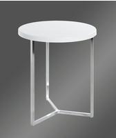 Zurbr&uuml;ggen Beistelltisch, silber, Metall