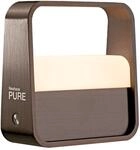 Neuhaus Pure Tischleuchte PURE Go GO, braun, Aluminium