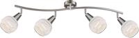 Globo Lighting Strahler, silber, Metall