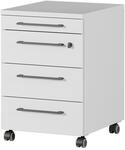 XORA Rollcontainer LEGEND II, Hellgrau, Holznachbildung