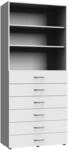 XORA Mehrzweckschrank MULTIRAUMKONZEPT, Holznachbildung