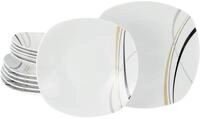 Creatable Tafelservice 12-tlg SQUARE CITY LINE, Porzellan