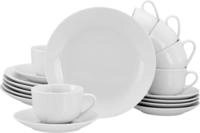 Creatable Kaffeeservice 18-tlg LUNA, Porzellan