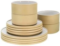 Creatable Tellerset 12-tlg. FUTURO, Steinzeug