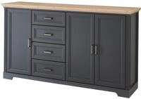 Landscape XL-Sideboard JUDITH, Graphit, Holznachbildung