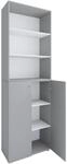 VCM Schuhschrank LONA 2XL, grau, Holznachbildung