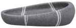 Sadena Seifenschale LITTLE ROCK, grau, Polyresin