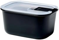 Mepal Frischhaltedose Nordic black EASYCLIP, schwarz, Polyproplyen