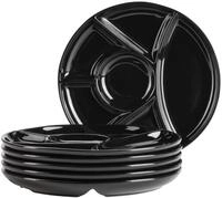 M&auml;ser Fondueteller 6er-Set, schwarz