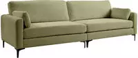 MID.YOU Sofa 4-Sitzer VENTI, gr&uuml;n, Polyester