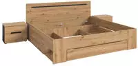 MID.YOU Schlafzimmer-Set CANU, Holznachbildung