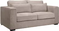 MID.YOU Sofa 2,5 Sitzer ALMERA, braun, Cord